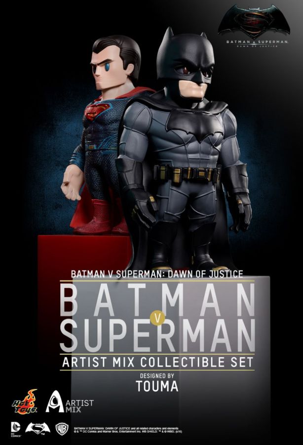 Batman v Superman: Dawn of Justice - Artist Mix Bobble Head Set