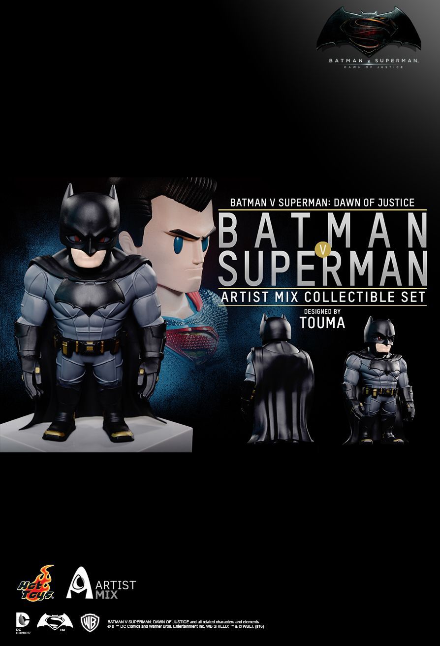Batman v Superman: Dawn of Justice - Artist Mix Bobble Head Set - Ozzie Collectables