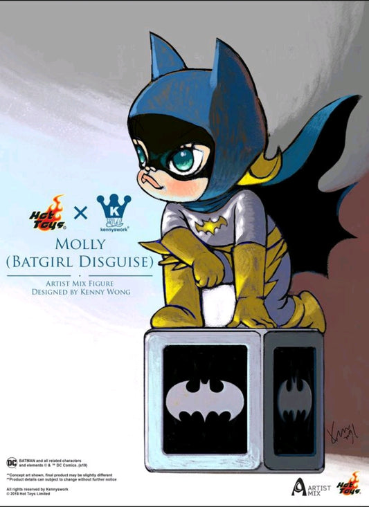 Batman - Molly (Batgirl Disguise) Artist Mix - Ozzie Collectables