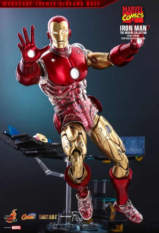 Iron Man - Iron Man Origins Deluxe 1:6 Scale 12" Diecast Action Figure