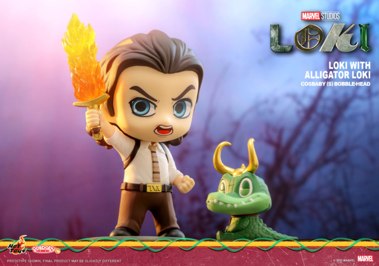 Loki (TV) - Loki with Alligator Loki Cosbaby