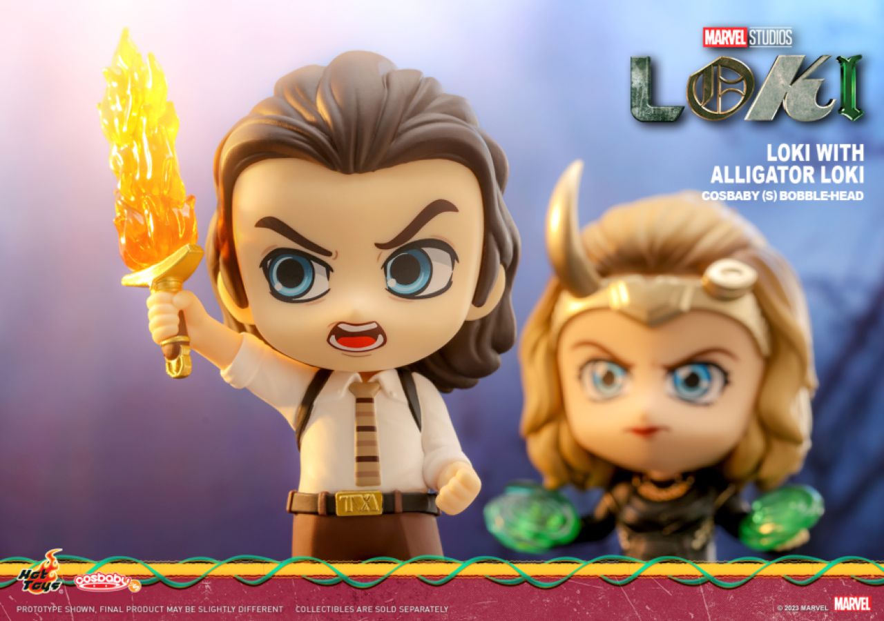 Loki (TV) - Loki with Alligator Loki Cosbaby