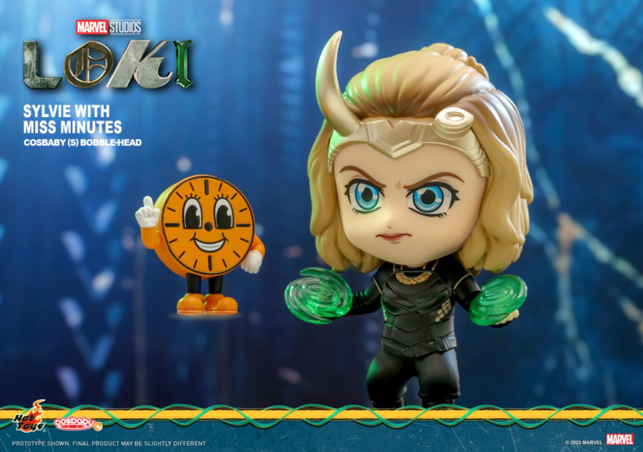 Loki (TV) - Sylvie with Miss Minutes Cosbaby Set