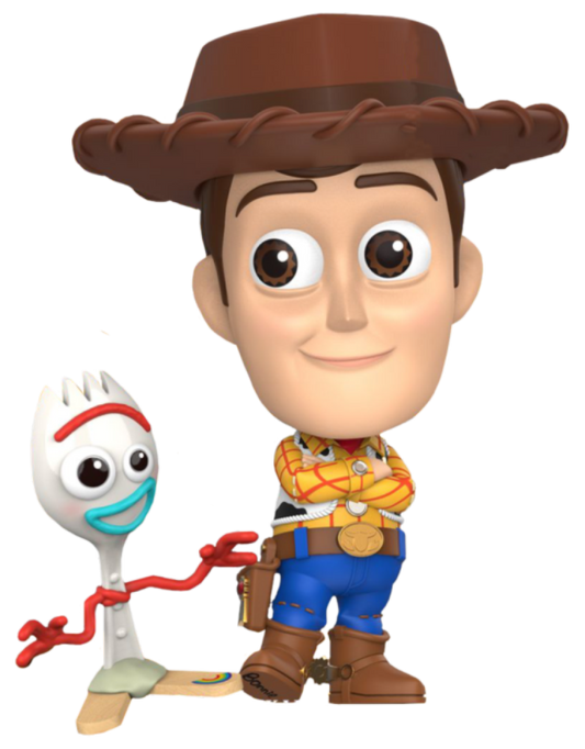 Toy Story 4 - Woody & Forky Cosbaby Set