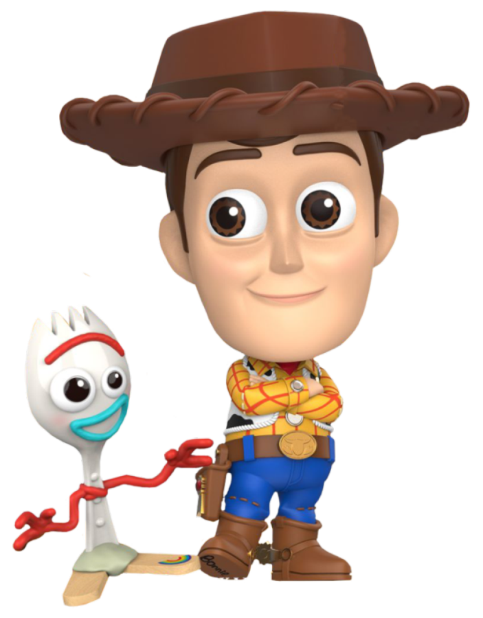 Toy Story 4 - Woody & Forky Cosbaby Set