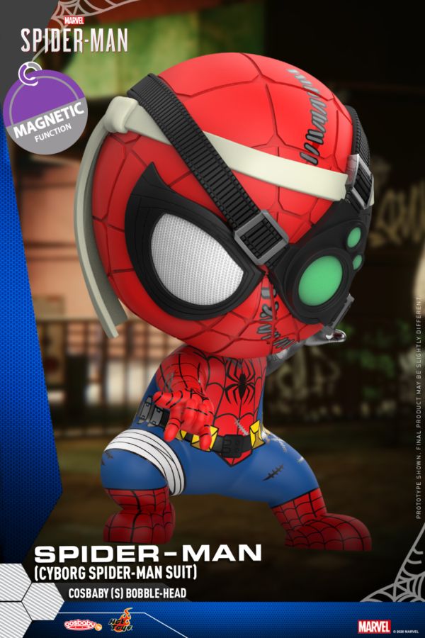 Spider-Man (Video Game 2018) - Cyborg Spider-Man Cosbaby