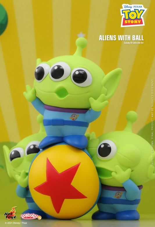 Toy Story - Aliens with Ball Cosbaby Collectable Set