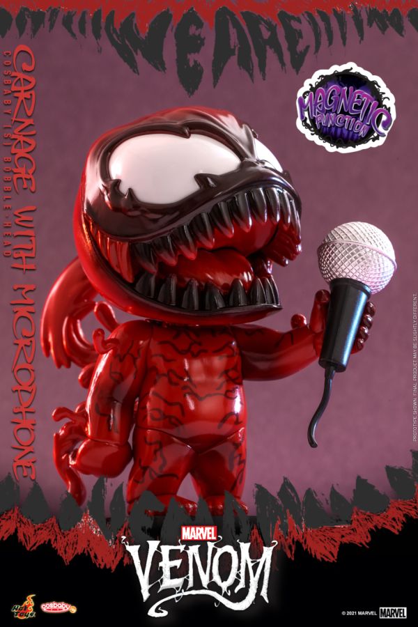 Venom (comics) - Carnage with Microphone Cosbaby