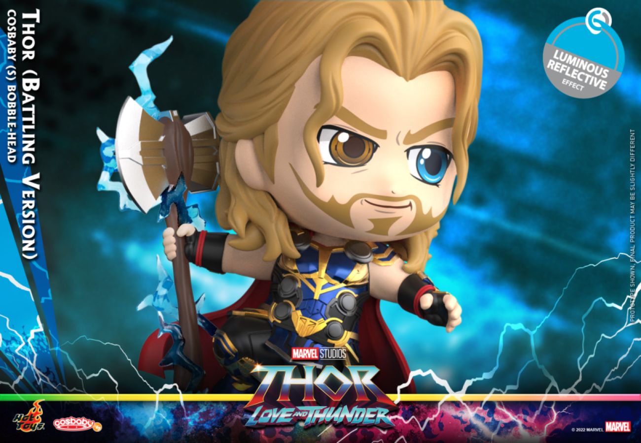 Thor 4: Love and Thunder - Thor Battling Cosbaby