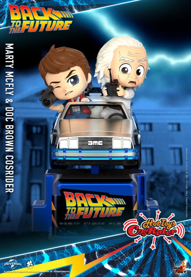 Back to the Future - Marty McFly & Doc Brown Cosrider