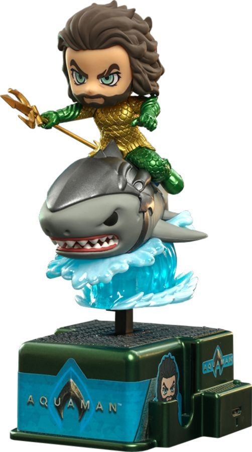 Aquaman - Aquaman on Shark CosRider
