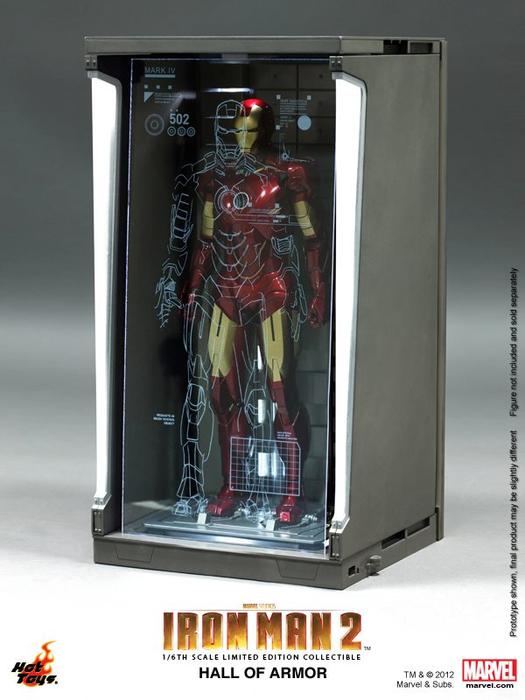 Iron Man 3 - Hall of Armour Diorama (Single) 1:6 Scale - Ozzie Collectables