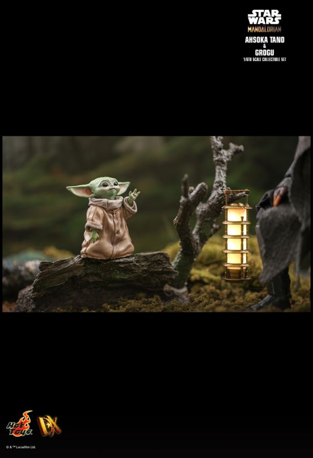 Star Wars: The Mandalorian - Ahsoka Tano and Grogu 1:6 Scale 12" Action Figure Set