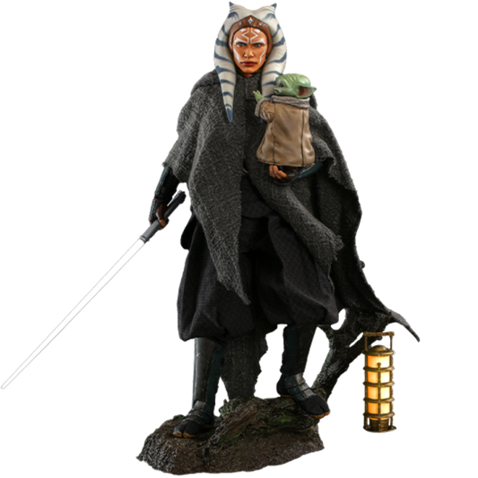 Star Wars: The Mandalorian - Ahsoka Tano and Grogu 1:6 Scale 12" Action Figure Set