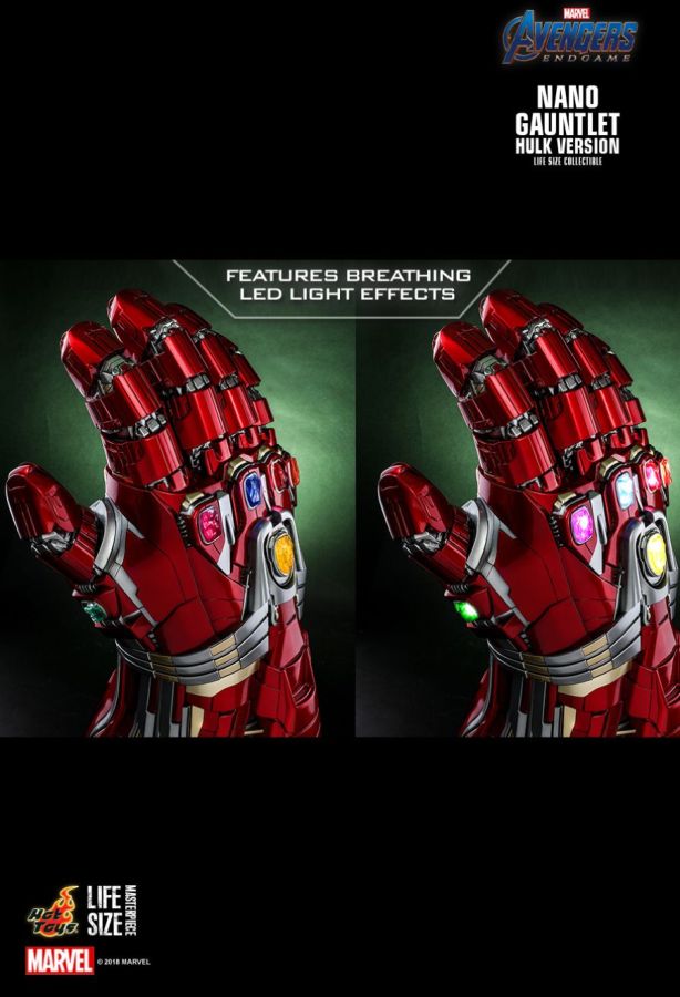 Avengers 4: Endgame - Nano Gauntlet (Hulk Version) 1:1 Scale Replica