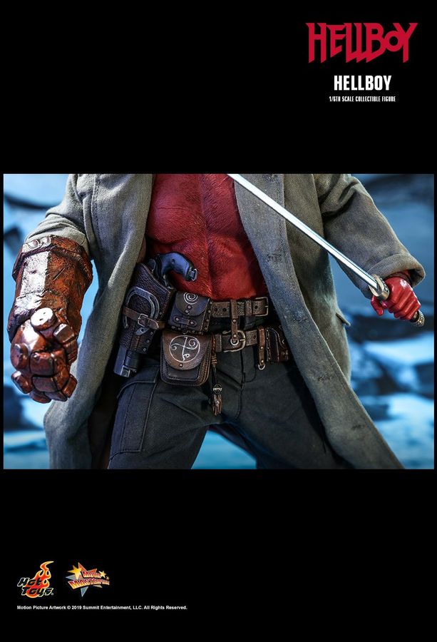 Hellboy (2019) - Hellboy 12" 1:6 Scale Action Figure - Ozzie Collectables