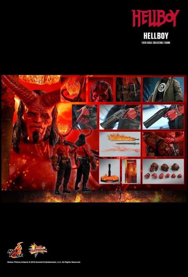 Hellboy (2019) - Hellboy 12" 1:6 Scale Action Figure - Ozzie Collectables