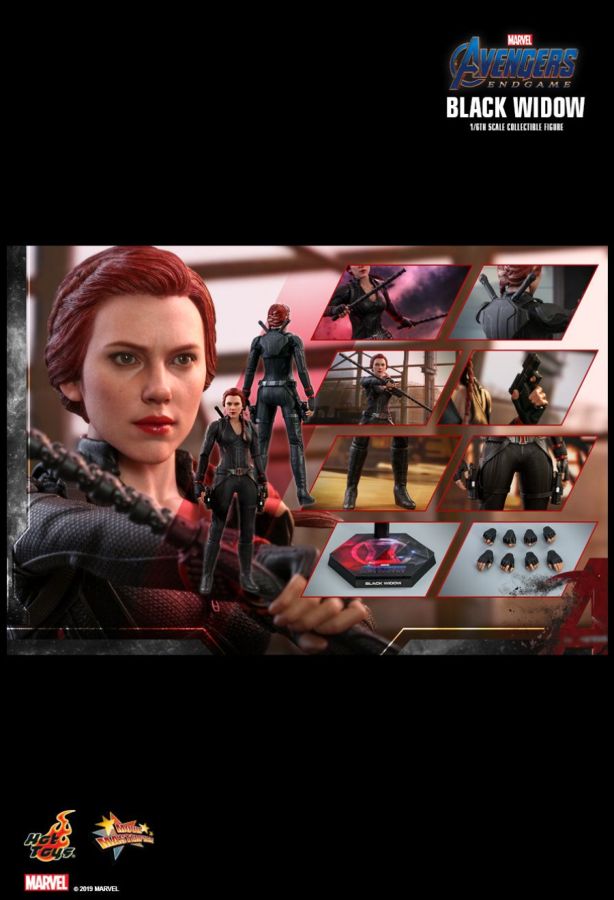 Avengers 4: Endgame - Black Widow 12" 1:6 Scale Action Figure