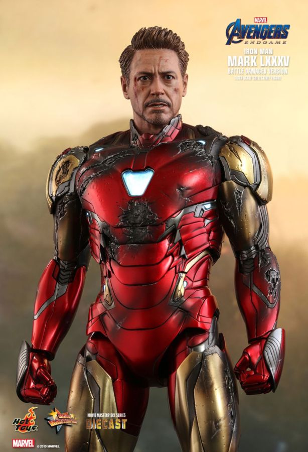 Avengers 4: Endgame - Iron Man Mark LXXXV Diecast 1:6 Scale 12" Action Figure - Ozzie Collectables