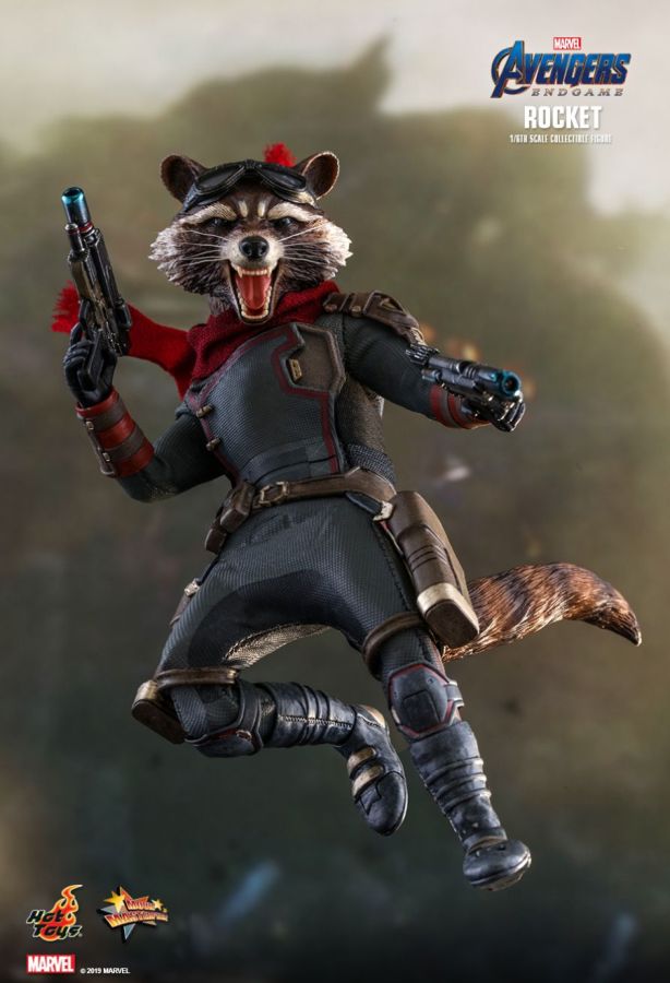 Avengers 4: Endgame - Rocket Raccoon 1:6 Scale Action Figure - Ozzie Collectables