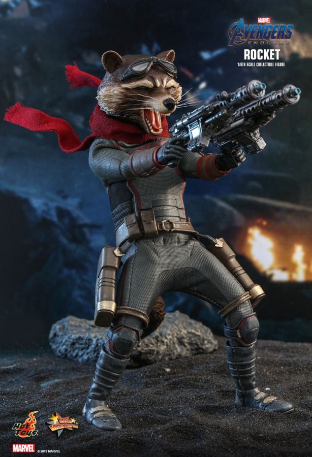 Avengers 4: Endgame - Rocket Raccoon 1:6 Scale Action Figure - Ozzie Collectables