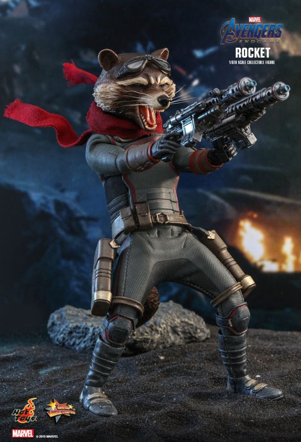 Avengers 4: Endgame - Rocket Raccoon 1:6 Scale Action Figure