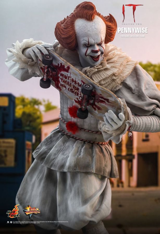 It: Chapter 2 - Pennywise with Balloon 1:6 Scale 12" Action Figure - Ozzie Collectables
