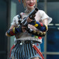 Birds of Prey - Harley Quinn Caution Tape Jacket 1:6 Scale 12" Action Figure - Ozzie Collectables