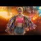 Birds of Prey - Harley Quinn Caution Tape Jacket 1:6 Scale 12" Action Figure - Ozzie Collectables