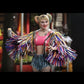 Birds of Prey - Harley Quinn Caution Tape Jacket 1:6 Scale 12" Action Figure - Ozzie Collectables