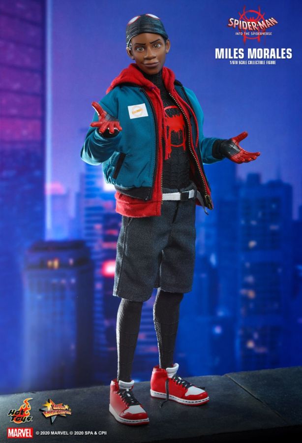 Spider-Man: Into the Sider-Verse - Miles Morales 1:6 Scale 12" Action Figure - Ozzie Collectables