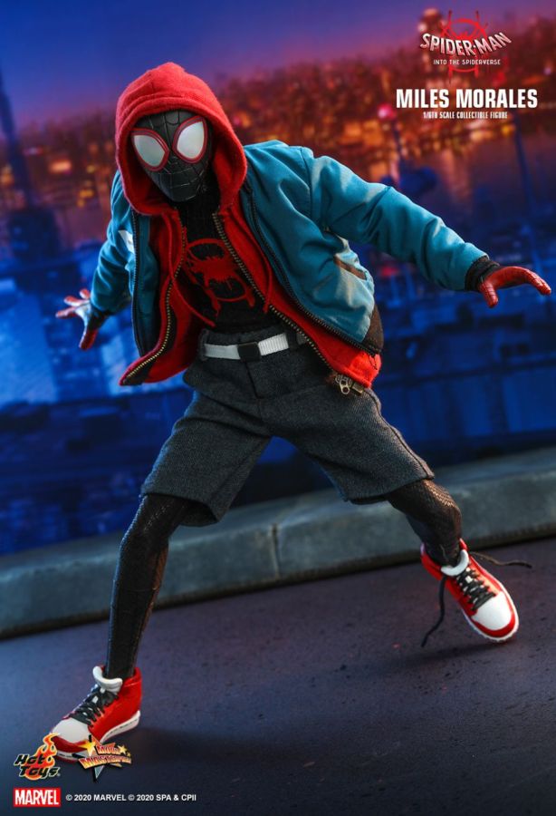 Spider-Man: Into the Sider-Verse - Miles Morales 1:6 Scale 12" Action Figure - Ozzie Collectables
