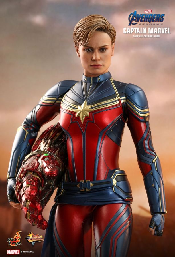 Avengers 4: Endgame - Captain Marvel 1:6 Scale 12" Action Figure - Ozzie Collectables