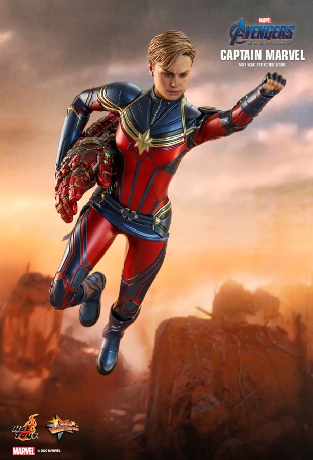 Avengers 4: Endgame - Captain Marvel 1:6 Scale 12" Action Figure - Ozzie Collectables