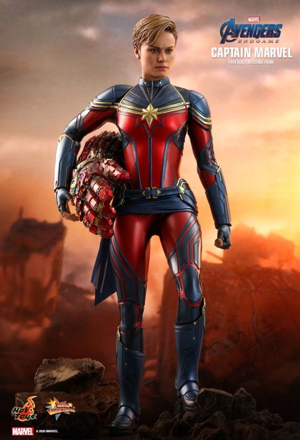Avengers 4: Endgame - Captain Marvel 1:6 Scale 12" Action Figure - Ozzie Collectables