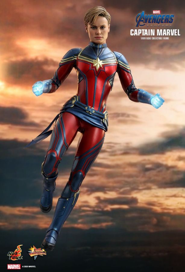 Avengers 4: Endgame - Captain Marvel 1:6 Scale 12" Action Figure - Ozzie Collectables