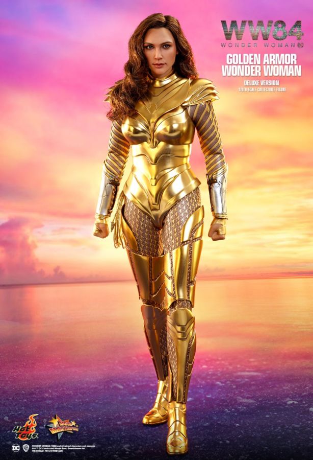 Wonder Woman: 1984 - Golden Armor Deluxe 1:6 Scale 12" Action Figure - Ozzie Collectables