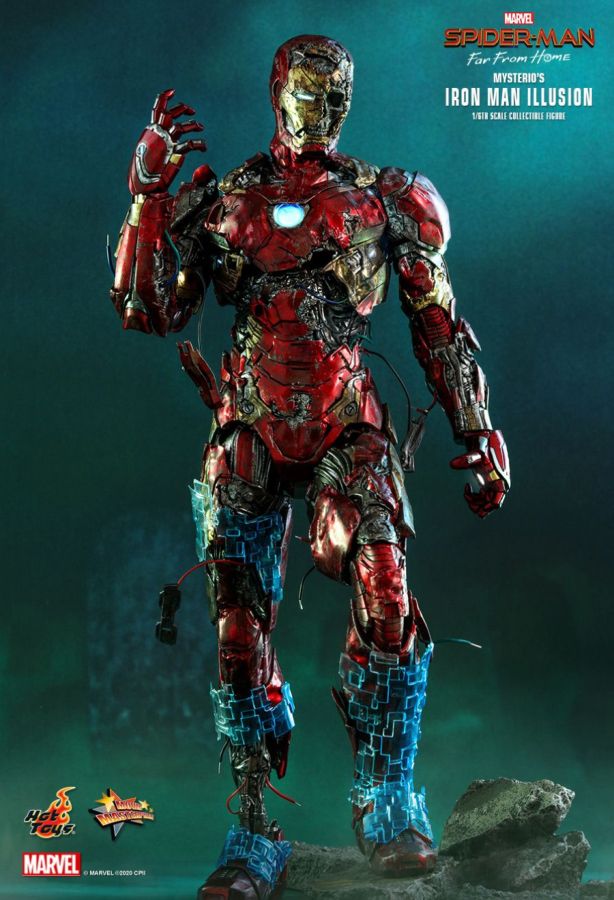 Spiderman: Far From Home - Mysterio's Iron Man Illusion 1:6 Scale 12" Action Figure - Ozzie Collectables