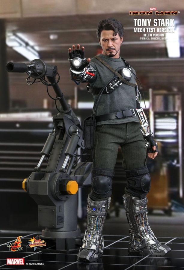 Iron Man - Tony Stark Mech Test Deluxe 1:6 Scale 12" Action Figure - Ozzie Collectables