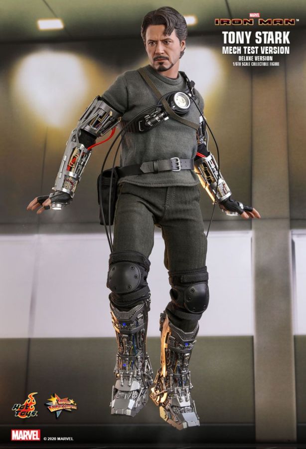 Iron Man - Tony Stark Mech Test Deluxe 1:6 Scale 12" Action Figure - Ozzie Collectables