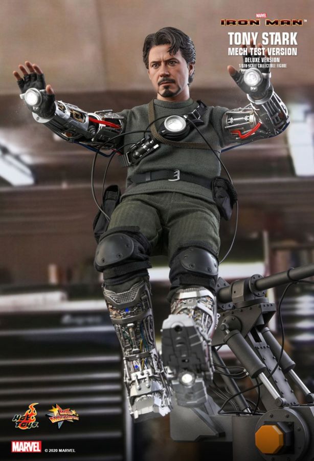 Iron Man - Tony Stark Mech Test Deluxe 1:6 Scale 12" Action Figure - Ozzie Collectables