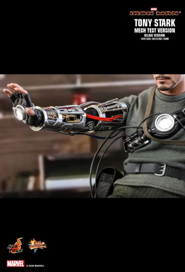 Iron Man - Tony Stark Mech Test Deluxe 1:6 Scale 12" Action Figure - Ozzie Collectables