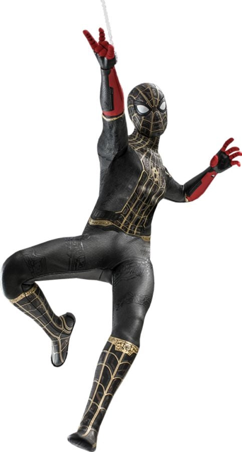 Spider-Man: No Way Home - Spider-Man Black & Gold Suit 1:6 Scale 12" Action Figure