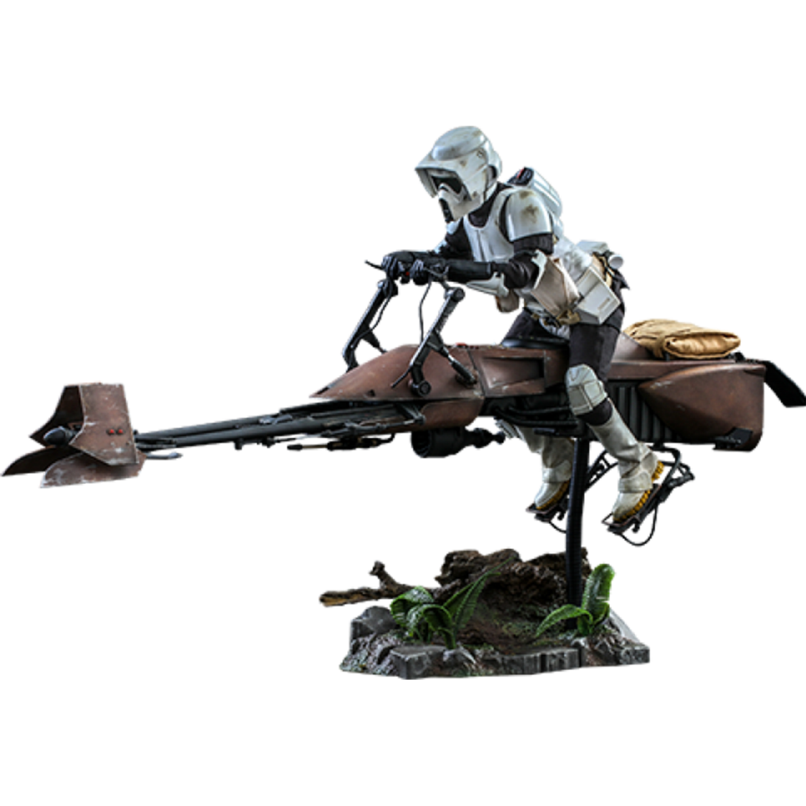 Star Wars - Scout Trooper & Speederbike Return of the Jedi 1:6 Scale 12" Action Figure