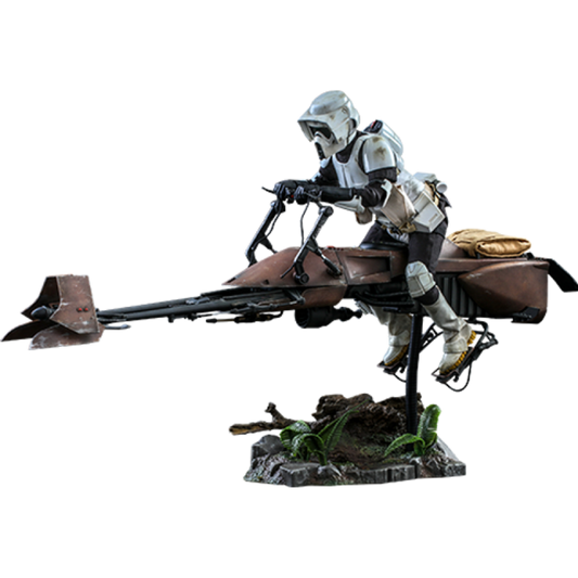 Star Wars - Scout Trooper & Speederbike Return of the Jedi 1:6 Scale 12" Action Figure