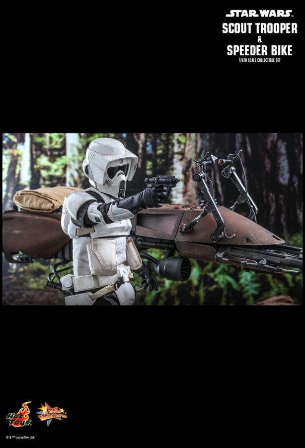 Star Wars - Scout Trooper & Speederbike Return of the Jedi 1:6 Scale 12" Action Figure