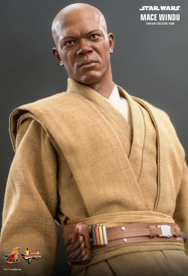 Star Wars Episode 2: Attack of the Clones - Mace Windu 1:6 Scale Action Figure