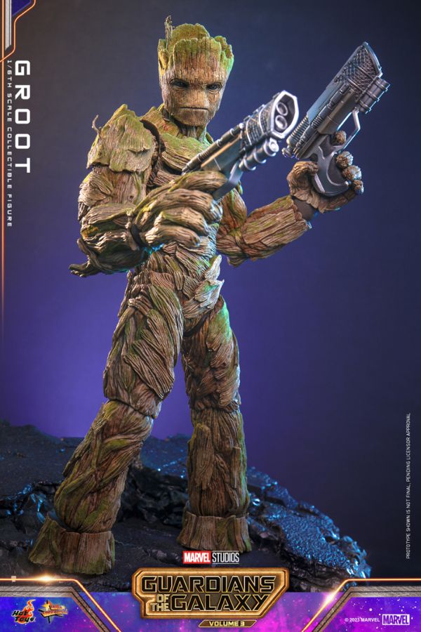 Guardians of the Galaxy Vol 3 - Groot 1:6 Scale Hot Toy Action Figure