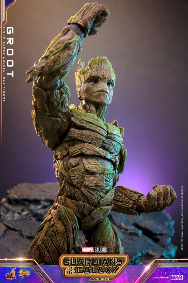 Guardians of the Galaxy Vol 3 - Groot 1:6 Scale Hot Toy Action Figure