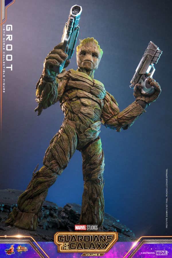 Guardians of the Galaxy Vol 3 - Groot 1:6 Scale Hot Toy Action Figure